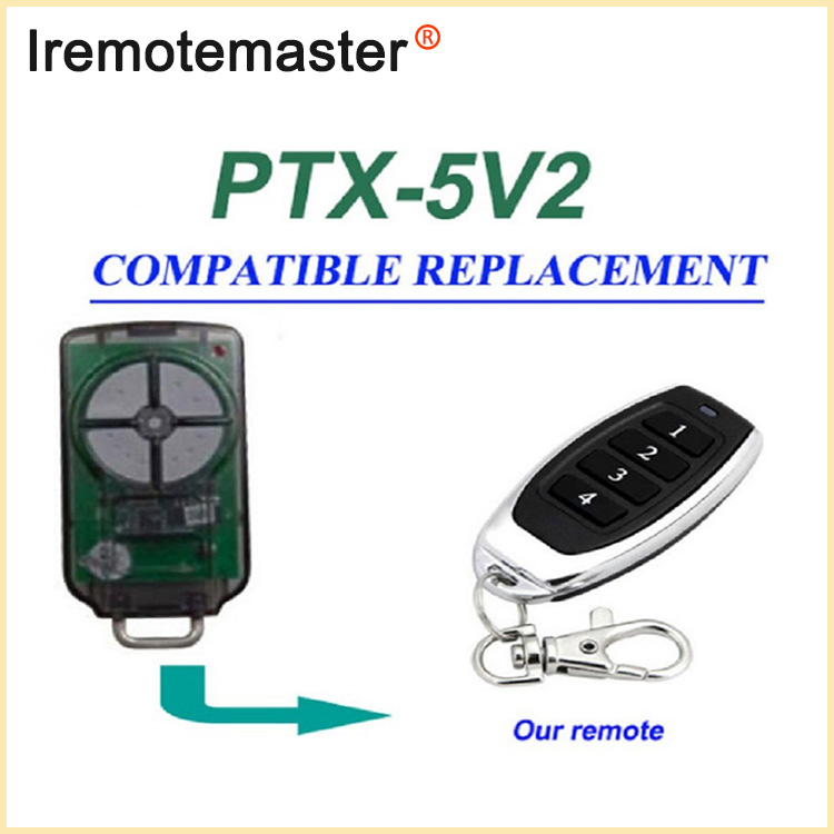 PTX5V2 PTX-5 Garaje-atearen urruneko ordezkapenerako 433,92 MHz